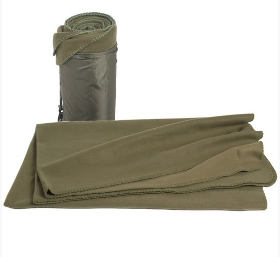 Mil-Tec Decke Poly-Fleece 320gr 200x150cm Olive