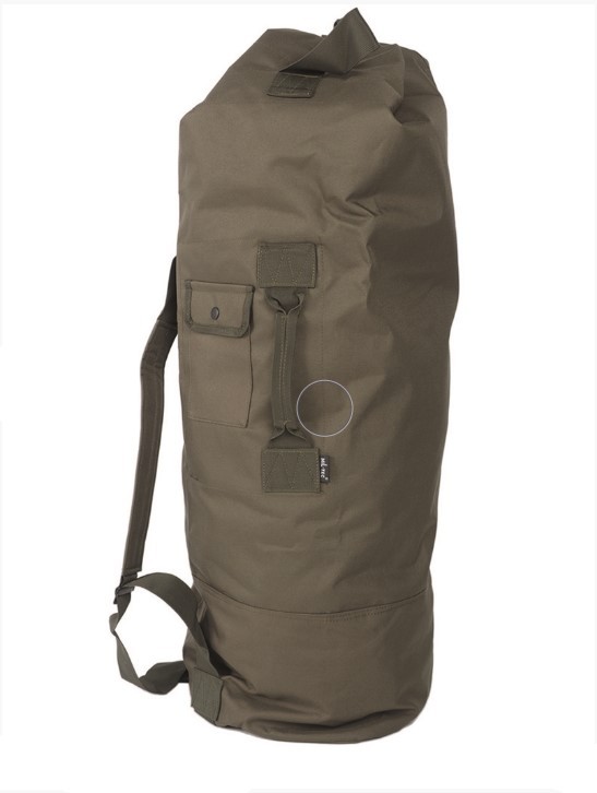 Mil-Tec US Seesack M Doppelgurt Olive
