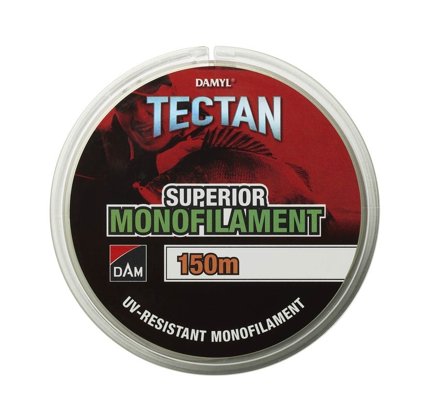 Schnur DAM Tectan Superior 150 m 0.28 mm 6.8 kg 15.1 lb. Green Transparant