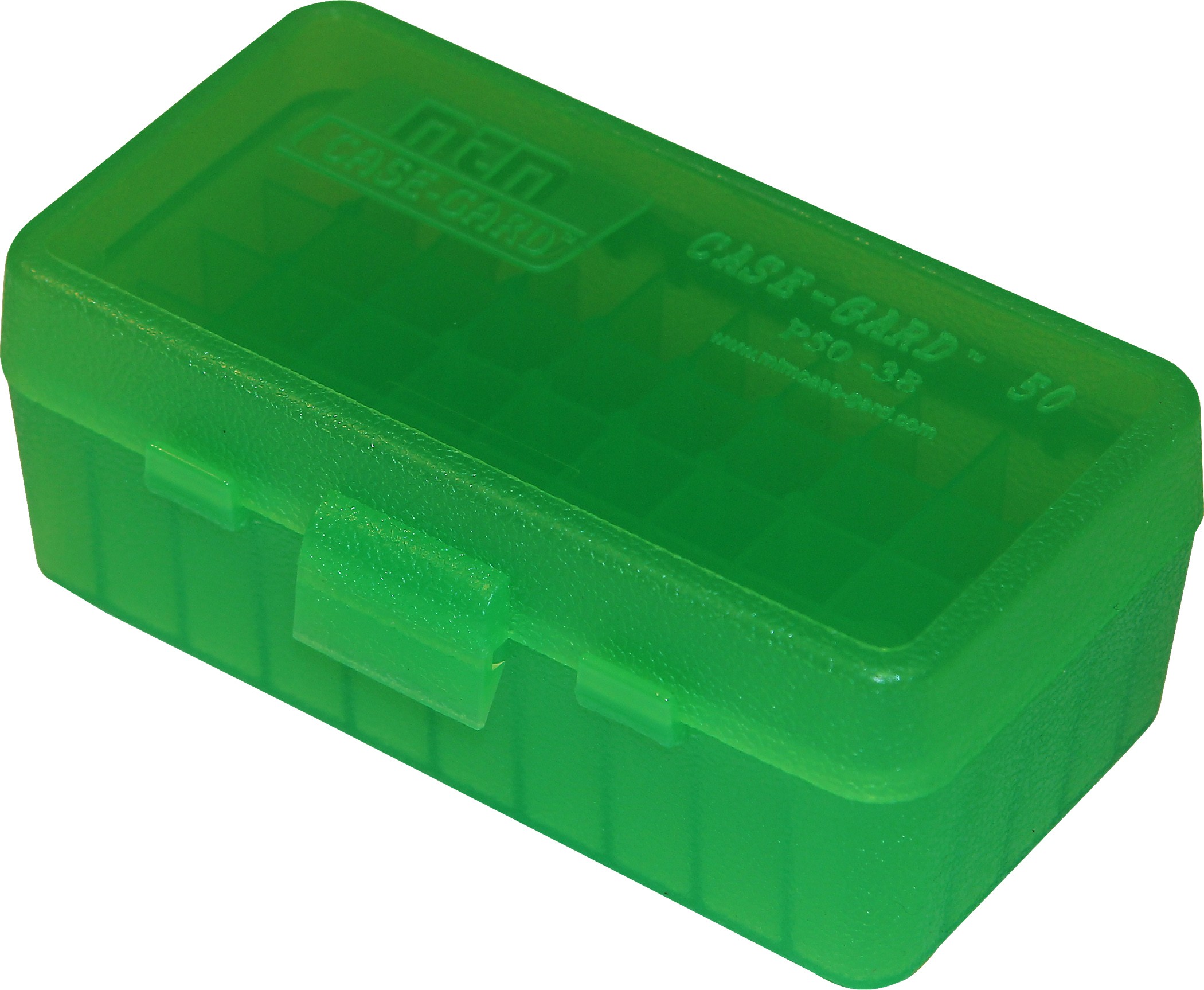 Klappdeckelbox MTM P50-38-16 50RDS grün-klar