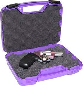 MTM Pistol Handgun Case 805-25 Single Up to 4" Revolver Purple VE 12 | Huntworld.de