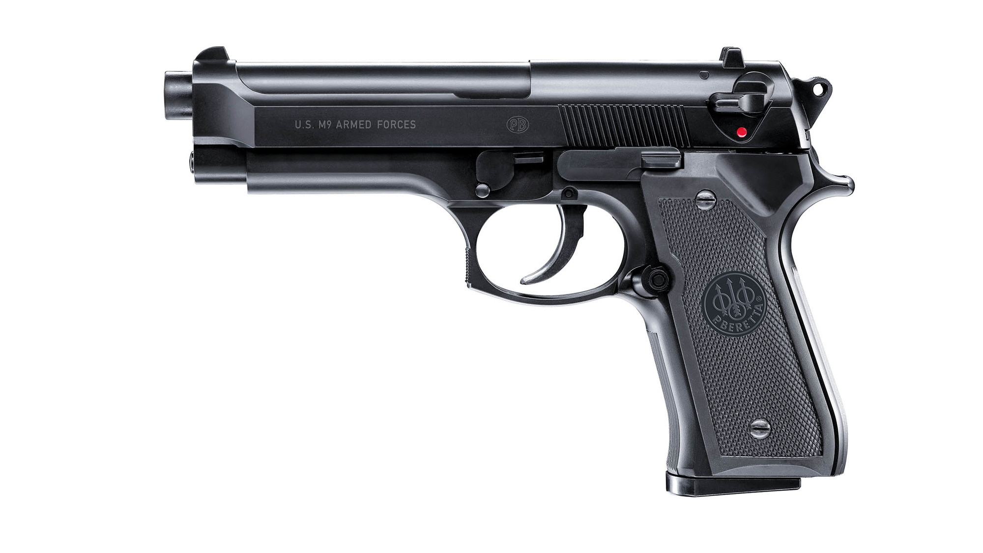 Beretta Pistole M9 World Defender 6mm Black &lt; 0.5 Joule Airsoft