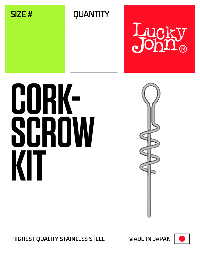 Corkscrew Lucky John Corkscrow Kit M
