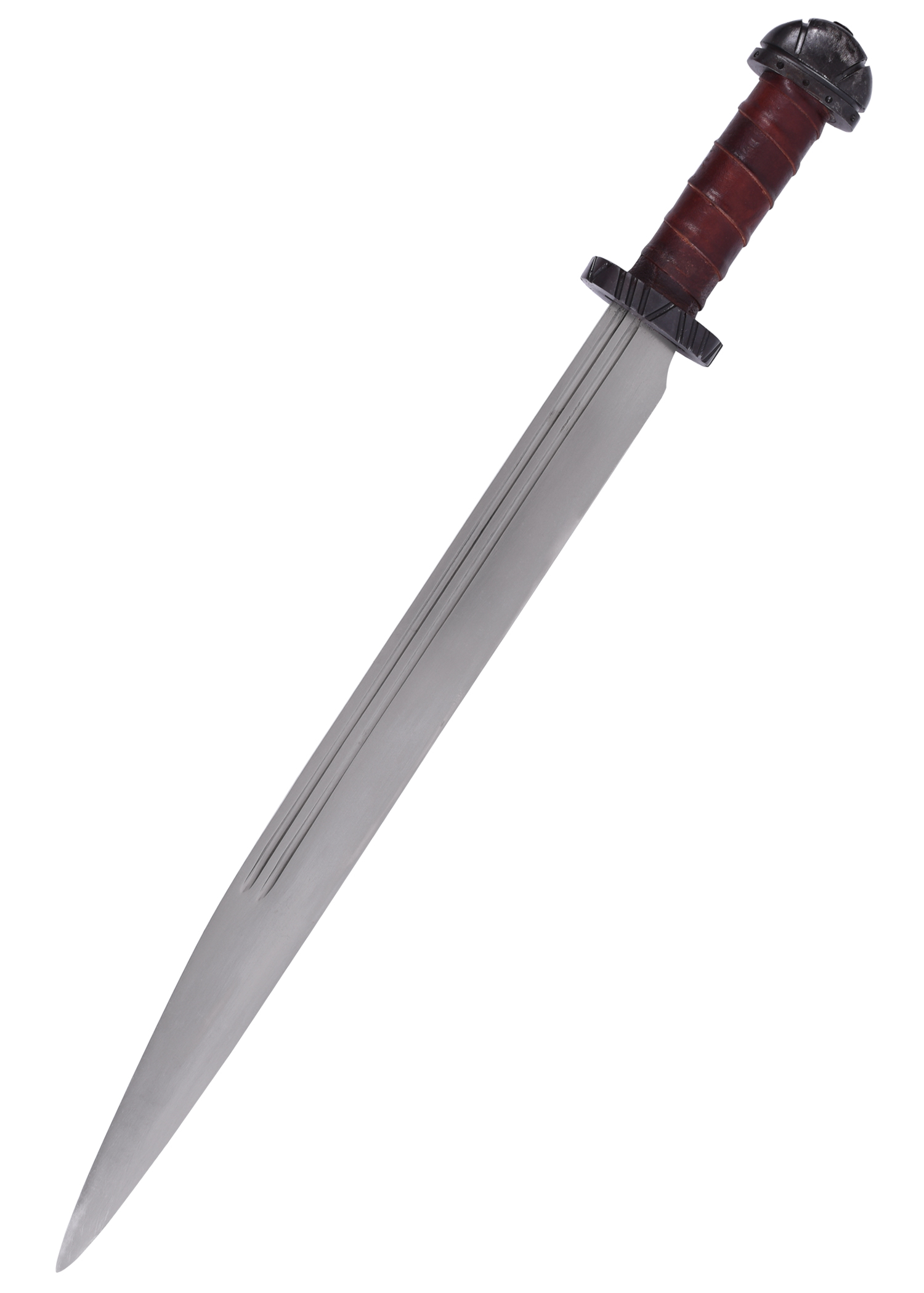 Battle-Merchant Wikinger-Langsax mit Ledergriff
