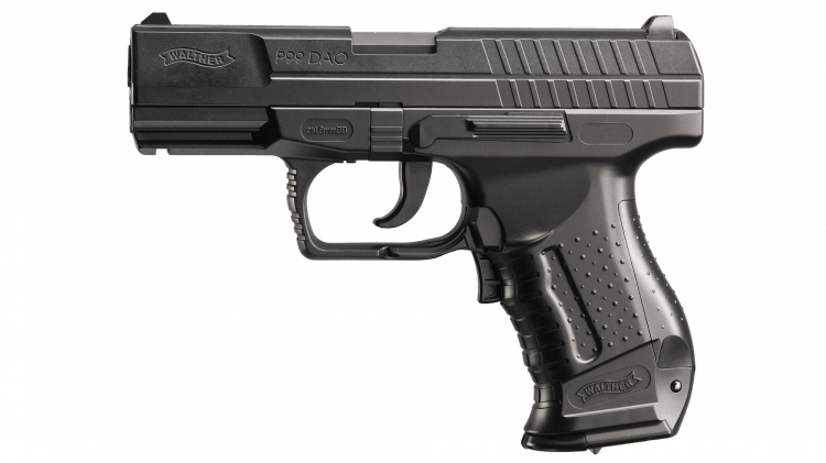 Walther Pistole P99 DAO 6mm AEG Schwarz