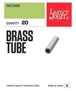 Klemmhülsen Lucky John Brass Tube 008 | Huntworld.de