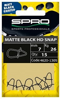 SPRO Matte Black HD Snap #5 mm                   | Huntworld.de
