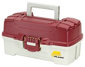 Plano Tackle Box One-Tray - rot/weiß