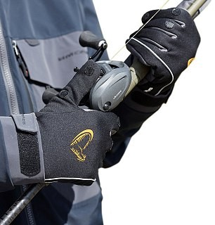 Savage Gear Handschuhe Softshell Winter Glove L Black | Huntworld.de