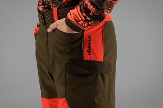 Härkila Hose Wildboar Pro Wildboard Orange/Willow Green | Huntworld.de