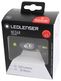 Stirnlampe Ledlenser NEO6R schwarz  | Huntworld.de