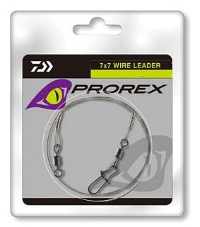 Daiwa Vorfach Prorex 7x7 Wire Leader 20 cm 15 kg | Huntworld.de