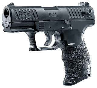 Walther Pistole P22Q 6mm Spring Schwarz | Huntworld.de