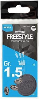 SPRO Stopper FreeStyle Twitch Weights 0,5 g | Huntworld.de