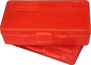 Klappdeckelbox MTM P50-45-29 50RDS rot-klar | Huntworld.de