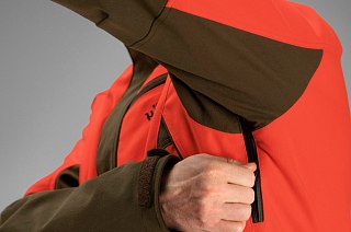 Härkila Jacke Wildboar Pro Wildboar Orange/Willow Green  | Huntworld.de