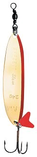 Effzett Spoon Slim Standard 9,5 cm 35 g Sinking Silver/Gold | Huntworld.de