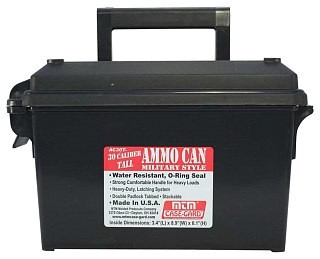 AMMO CAN MTM Munitiontransportbox  AC30T-40 30 Caliber Tall Black VE 8 | Huntworld.de