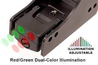 UTG Single Dot A Reflex Sight 3.9" Red/Green | Huntworld.de