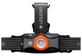Ledlenser Stirnlampe MH7 Black-Orange Window Box  | Huntworld.de