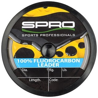 SPRO Schnur 100% Fluor Carbon 0,65 mm 10 m | Huntworld.de