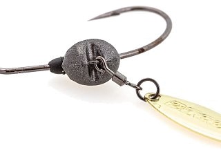 DECOY Haken Offset Makisasu Blade Gold Worm230G - Size 1/0 2,5 g | Huntworld.de