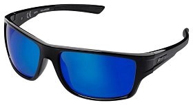 Sonnenbrille Berkley UB11 Schwarz/Grau/Blau Revo
