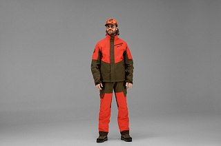 Härkila Jacke Wildboar Pro Wildboar Orange/Willow Green  | Huntworld.de