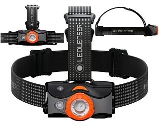 Ledlenser Stirnlampe MH7 Black-Orange Window Box  | Huntworld.de