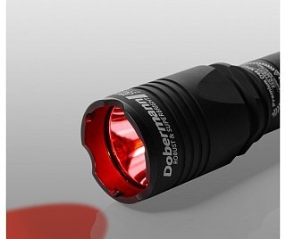 Armytek Taschenlampe Dobermann XP-E2 Red  | Huntworld.de