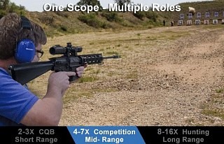 UTG Multi-Range AO Scope 36-color UMOA Reticle 2-16x44 30 mm  | Huntworld.de