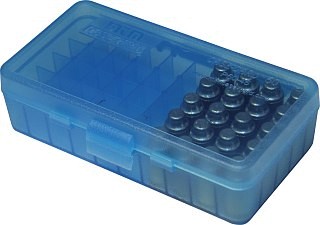 Klappdeckelbox MTM P50-45-24 50RDS blau-klar | Huntworld.de