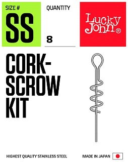 Corkscrew Lucky John Corkscrow Kit SS | Huntworld.de