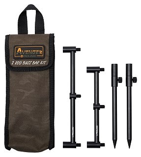 Prologic Rod Buzz Avenger Buzz Bar Kit & Carrycase 2 Rod 20-34 cm | Huntworld.de