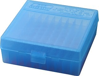 Klappdeckelbox MTM P-100-44-24 100RDS blau-klar | Huntworld.de