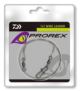 Daiwa Vorfach Prorex 7x7 Wire Leader 20 cm 10 kg | Huntworld.de