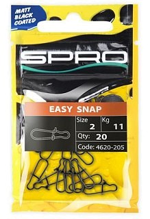 SPRO Snap Matte Black Easy #3 | Huntworld.de