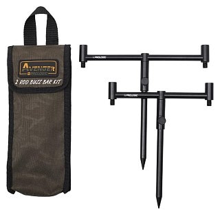 Prologic Rod Buzz Avenger Buzz Bar Kit & Carrycase 2 Rod 20-34 cm | Huntworld.de