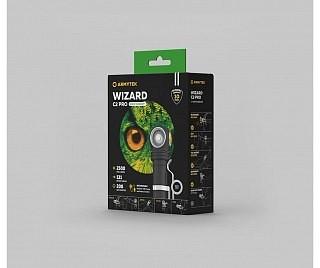 Armytek Taschenlampe Wizard C2 Pro Magnet USB  White  | Huntworld.de